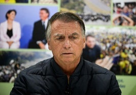El expresidente brasileño, Jair Bolsonaro.