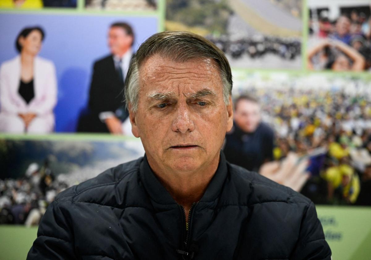 El expresidente brasileño, Jair Bolsonaro.