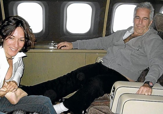 Una de las fotos utilizadas como prueba en el caso de Jeffrey Epstein.
