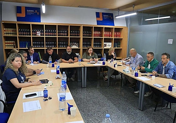 Mesa de negociación del ERE de Duro Felguera.