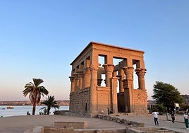 El quiosco de Adriano en la isla de Philae