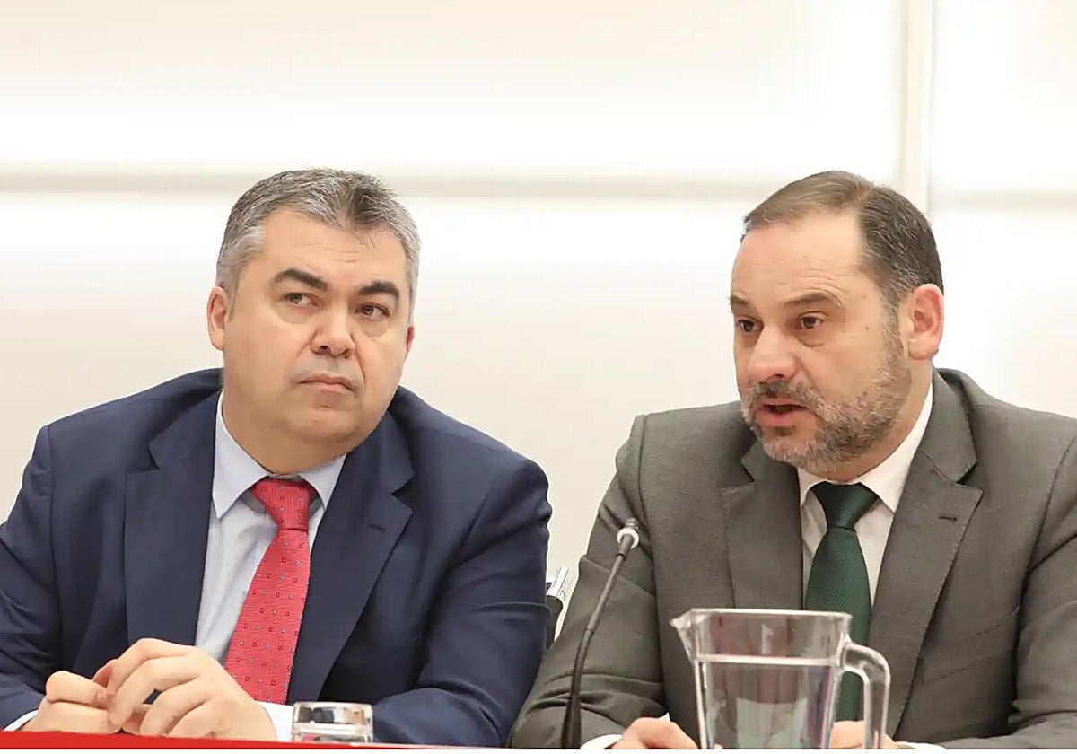 Santos Cerdán y José Luis Ábalos