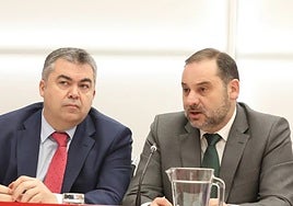 Santos Cerdán y José Luis Ábalos