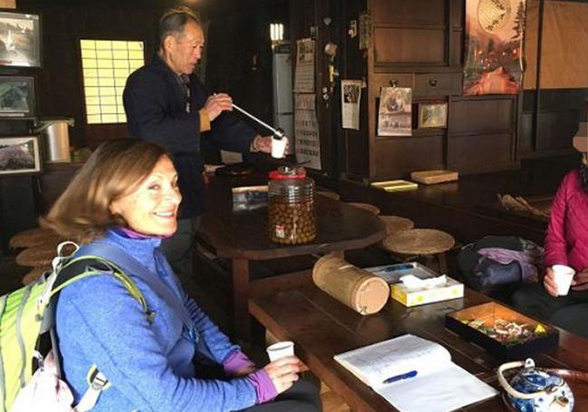 Imagen de archivo de Araceli Tamayo en un viaje a Japón.