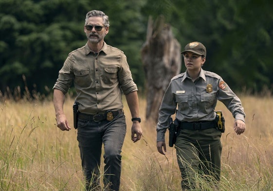 El guardaparques de Estados Unidos, interpretado por Eric Bana, en 'Indomable'.