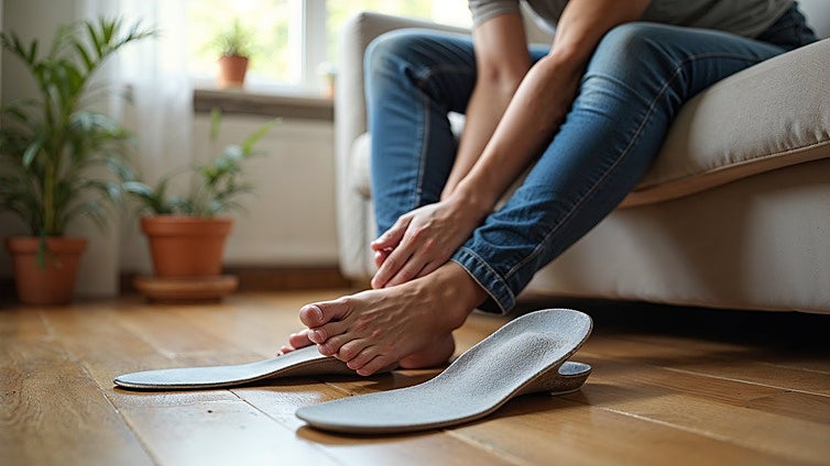 Alivia el dolor de pies con estas plantillas para fascitis plantar