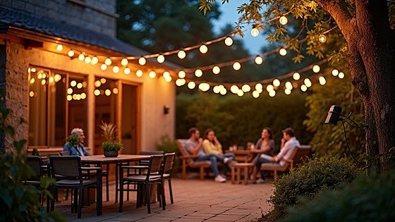 Las mejores guirnaldas solares para exterior: Iluminación ecológica y decorativa