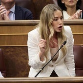 Noelia Núñez, en el Congreso.
