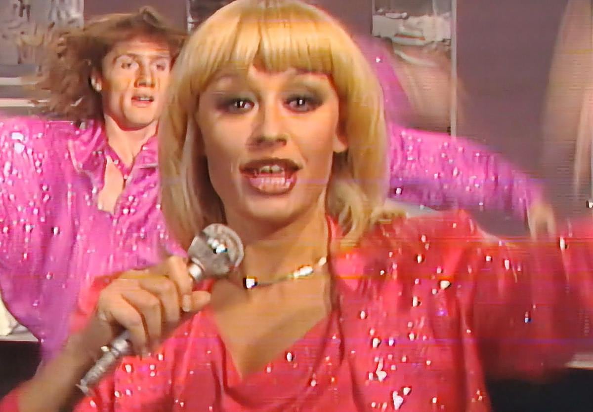 Rafaella Carra, en un fotograma de 'Viaje al centro de la tele'