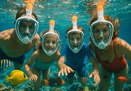 Las mejores máscaras de snorkel integrales