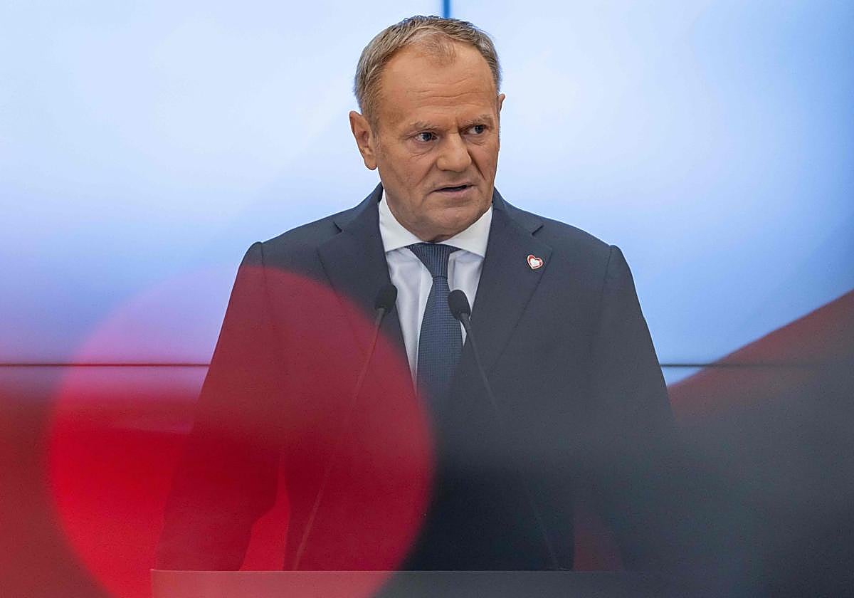 El primer ministro polaco, Donald Tusk.