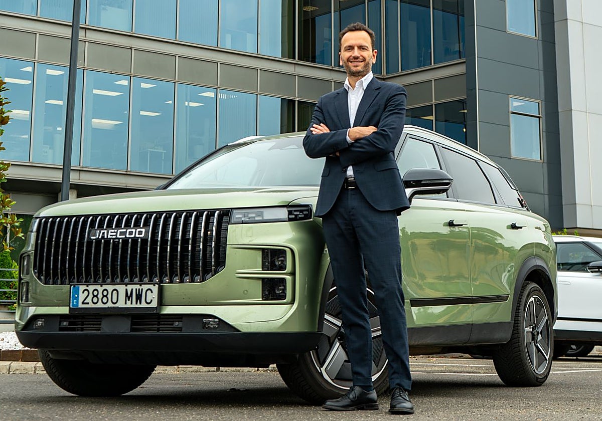 El vicepresidente de Omoda y Jaecoo España, Francesco Colonnese.