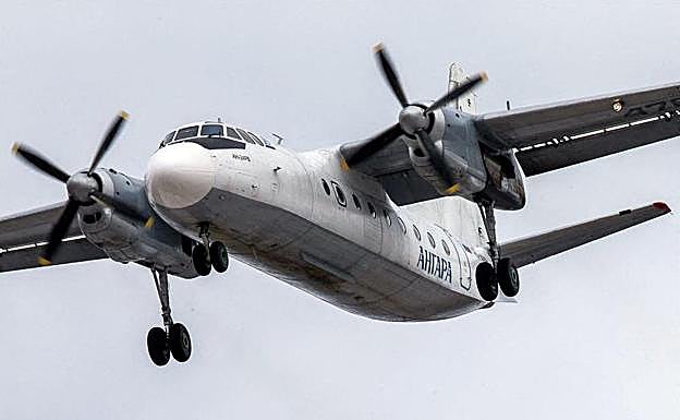 Un aparato de Angara Airlines similar al siniestrado este jueves.