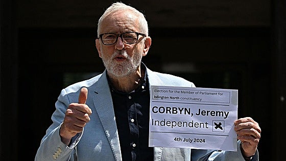 El exlíder laborista Jeremy Corbyn anuncia la creación de un nuevo partido político