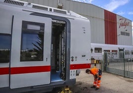 Una de las plantas de Talgo.
