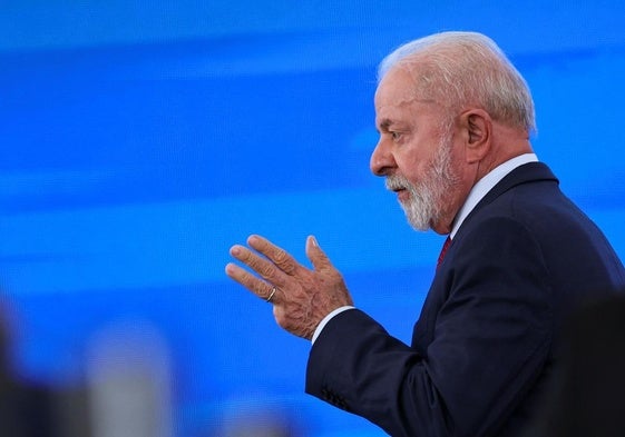 El presidente de Brasil, Luiz Inácio Lula da Silva.