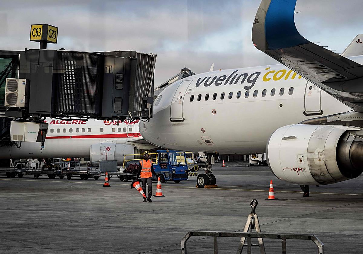 Imagen de una aeronave de Vueling.