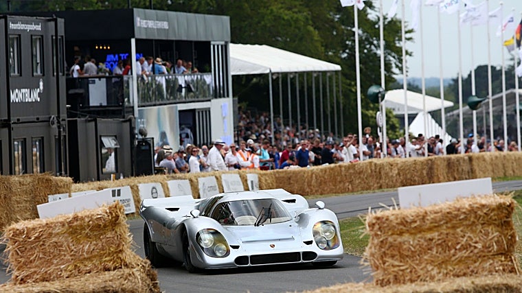 Restaurado, el 917 del Conde Rossi, ha sido mostrado por su actual propietario en eventos de clásicos como el Goodwood Festival of Speed de 2018