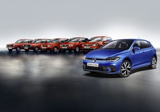 Las seis generaciones del VW Polo.