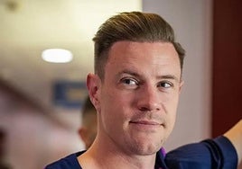 Marc-André Ter Stegen, portero alemán del Barcelona.