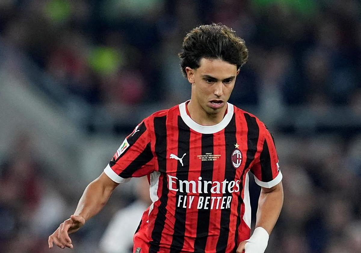 Joao Félix, con el Milan, su anterior destino.