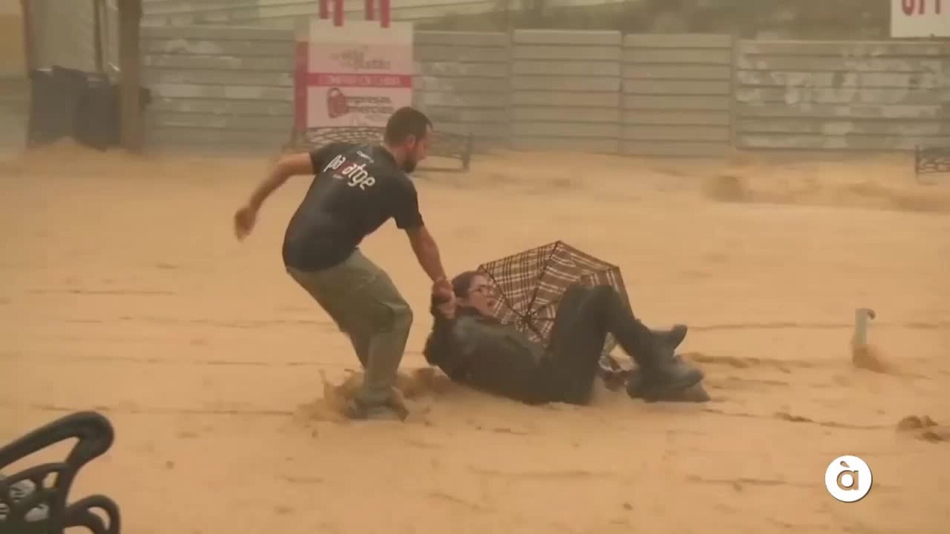 Angustioso rescate en Chiva el 29-O
