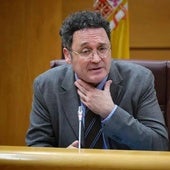 Álvaro García Ortiz en una comparecencia parlamentaria