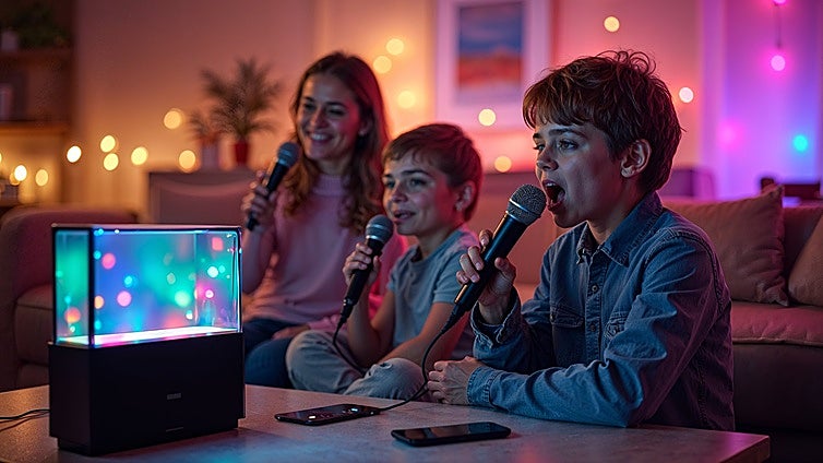 Diviértete y saca el cantante que llevas dentro con estos karaokes portátiles