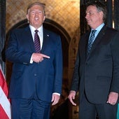 Donald Trump y Jair Bolsonaro, en una imagen de archivo.