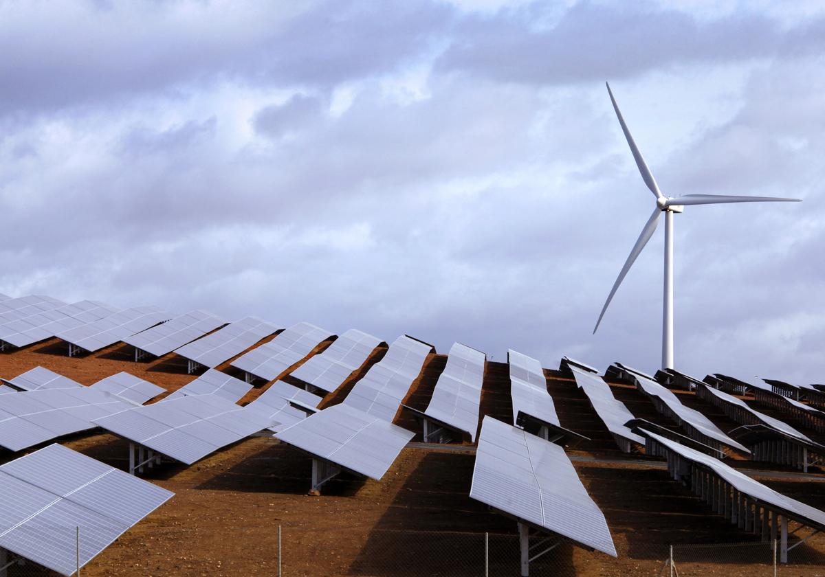 Parque eólico de Iberdrola.