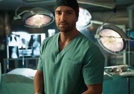Pablo Alborán en la serie 'Respira' de Netflix.