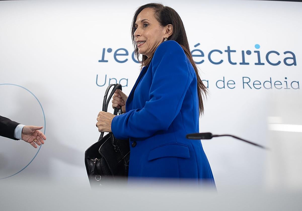 La presidenta de Redeia, Beatriz Corredor