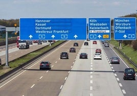 Autopista en Alemania