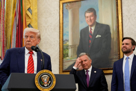 El presidente Donald Trump