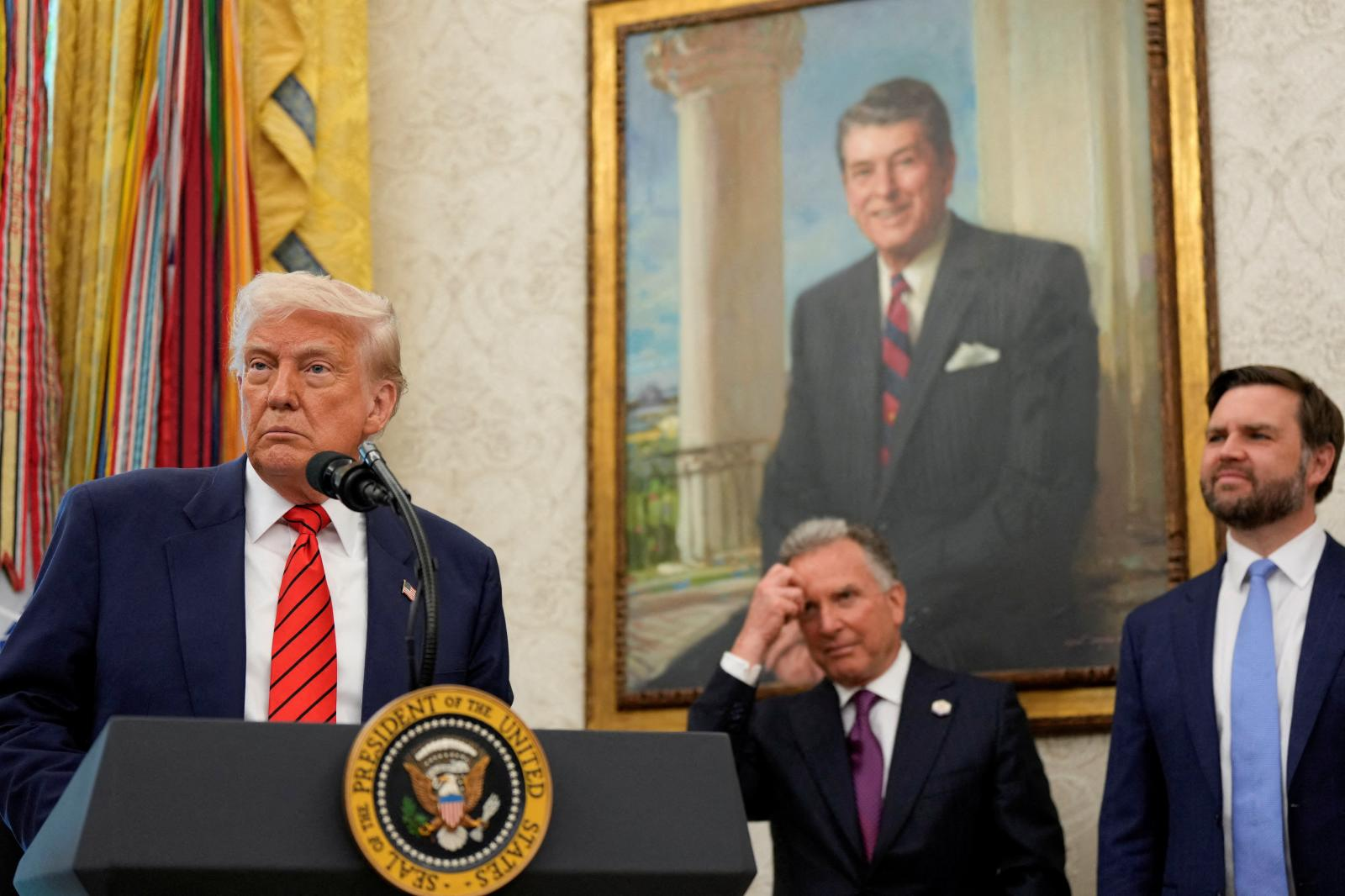 El presidente Donald Trump