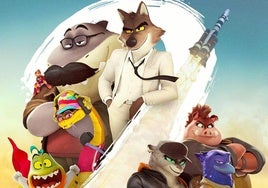 Cartel promocional de la película.