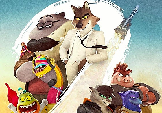 Cartel promocional de la película.