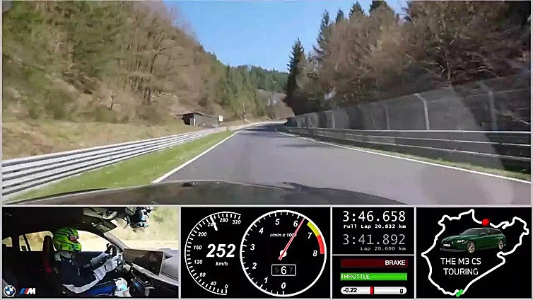 El primer BMW M3 CS Touring es el Touring más rápido en Nürburgring-Nordschleife
