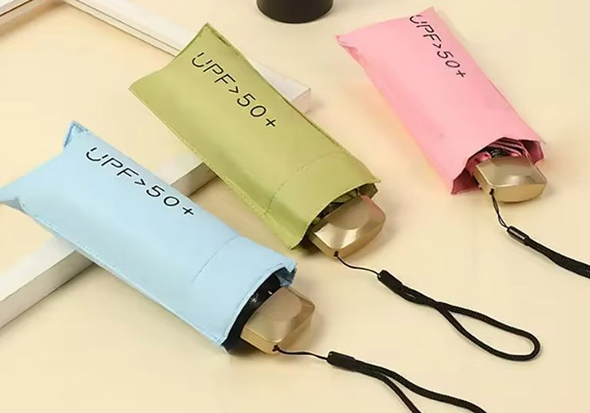 Cuida de tu piel con estos paraguas para el sol que tienen protección UPF 50+