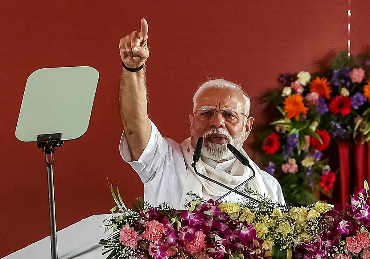 Narendra Modi, primer ministro de India.
