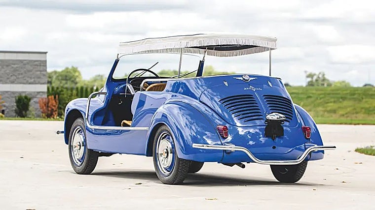 Ghia realizaría medio centenar de unidades del Renault 4 CV Jolly