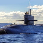 Los submarinos de la clase Ohio miden 170 metros de largo y disponen de 20 misiles balísticos.