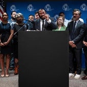 Muchos de los diputados demócratas 'fugados' de Texas han logrado cobijo en Illinois, donde ayer recibieron el apoyo de Al Green.