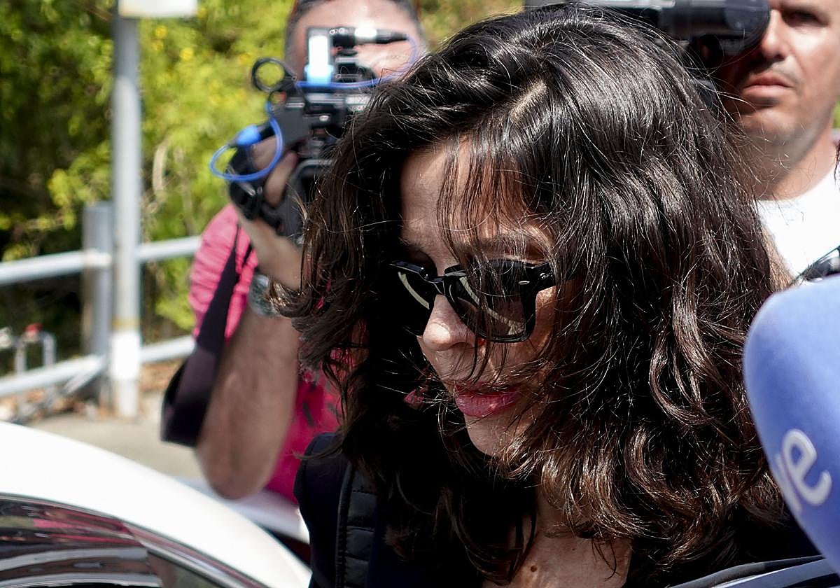 Silvia Bronchalo en una de las sesiones del juicio.