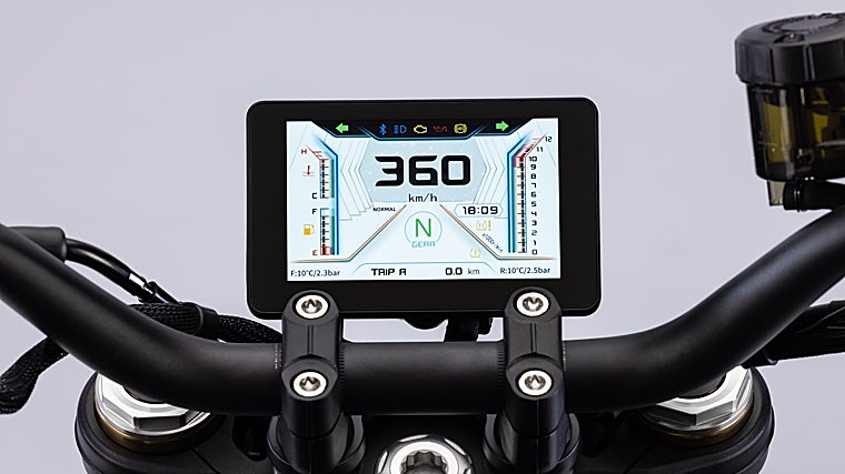 Pantalla TFT de la QJ Motor SRK600