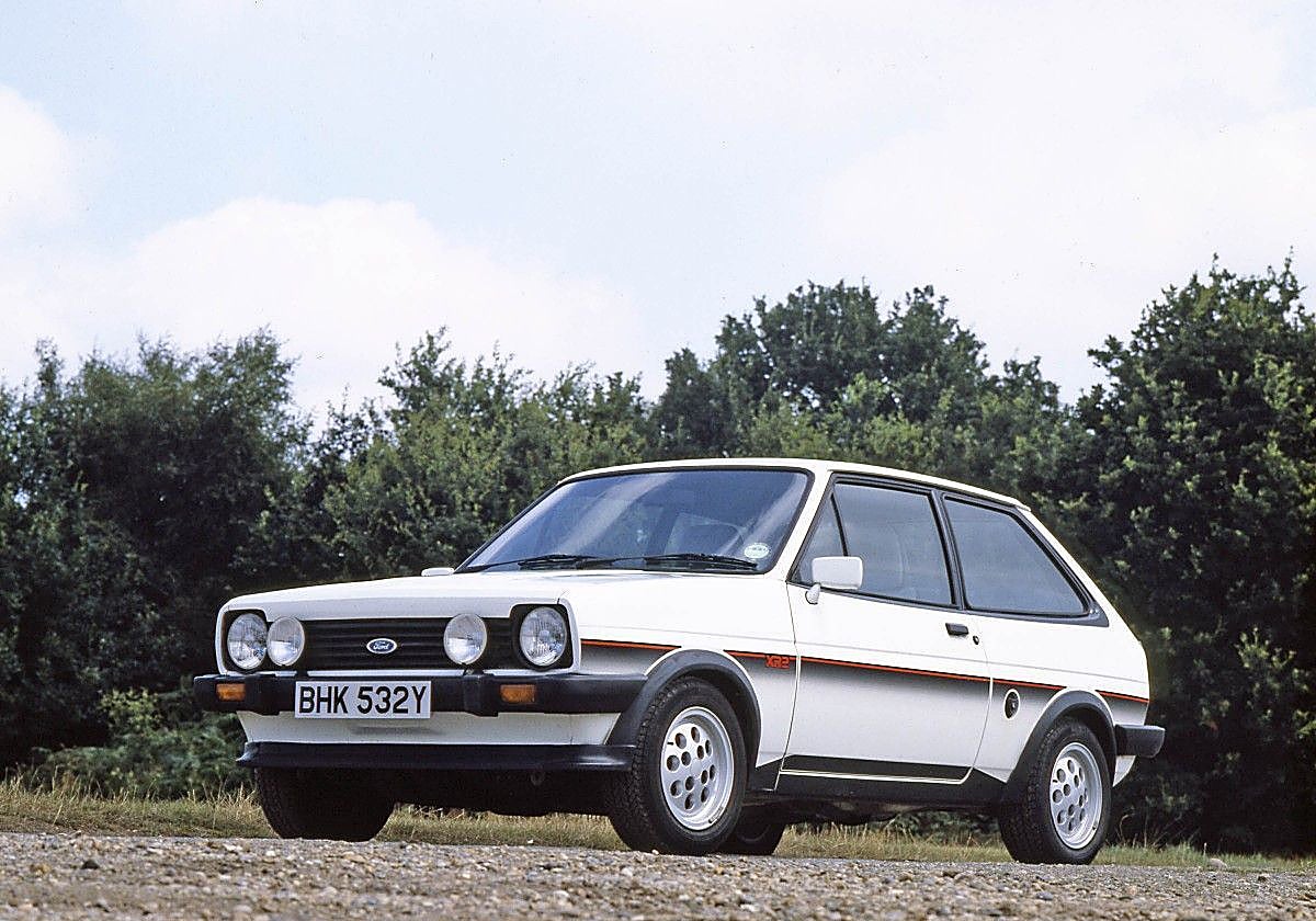Versión deportiva XR2 del popular Ford Fiesta de los años 80