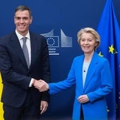 Pedro Sánchez y Urseula Von der Leyen