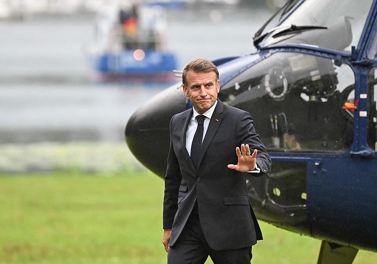 El presidente francés, Emmanuel Macron.