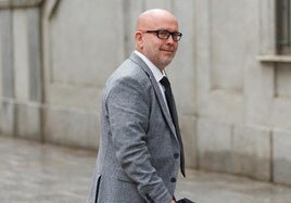 El abogado Gonzalo Boye, antes de una comparecencia en el Tribunal Supremo.