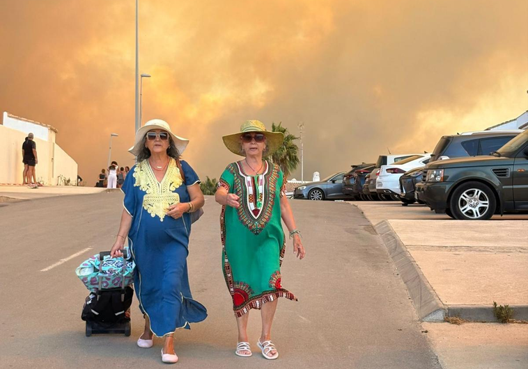 Nuevo incendio en Tarifa, en Sierra de la Plata
